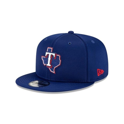 Texas Rangers Gorra | New Era MLB Clubhouse Collection 9fifty Snapback Cap Mexico - Azules